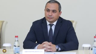 Քննչական կոմիտեի նախագահ Արթուր Պողոսյանն ընդունել է Իտալիայի դեսպանին